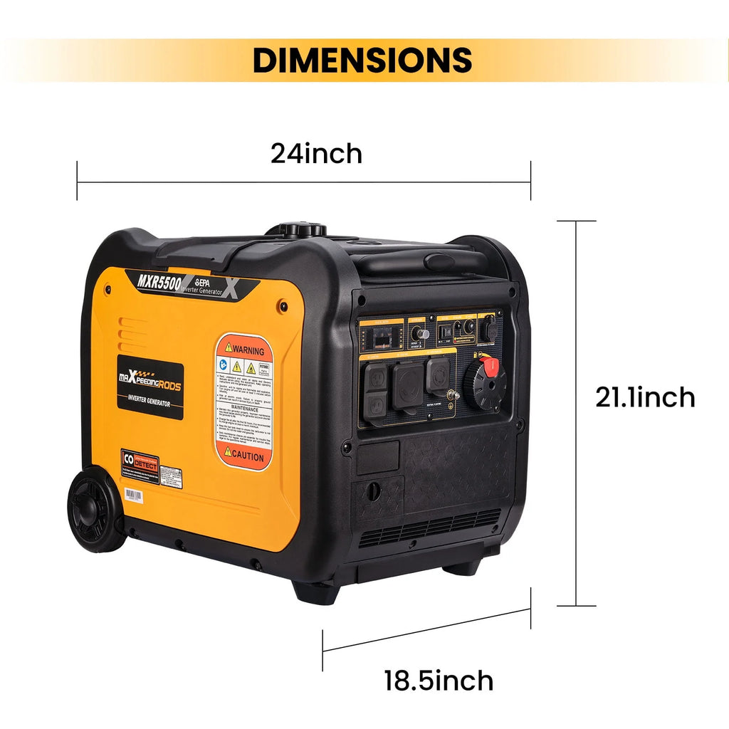 2300/3300 Watt Portable Inverter Generator Gasoline Powered Z19926