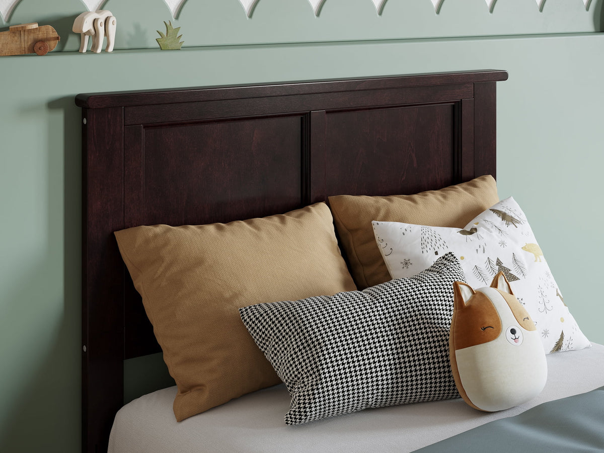 Twin Solid Wood Low Profile Platform Bed Y948