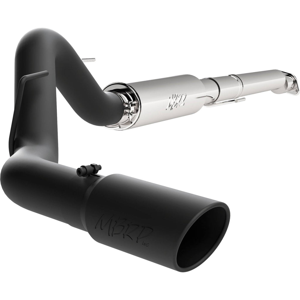 Black Series Cat Back Single Side Exit Exhaust System J327