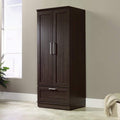 Wardrobe Armoire with 1-Drawer and Garment Rod T724803