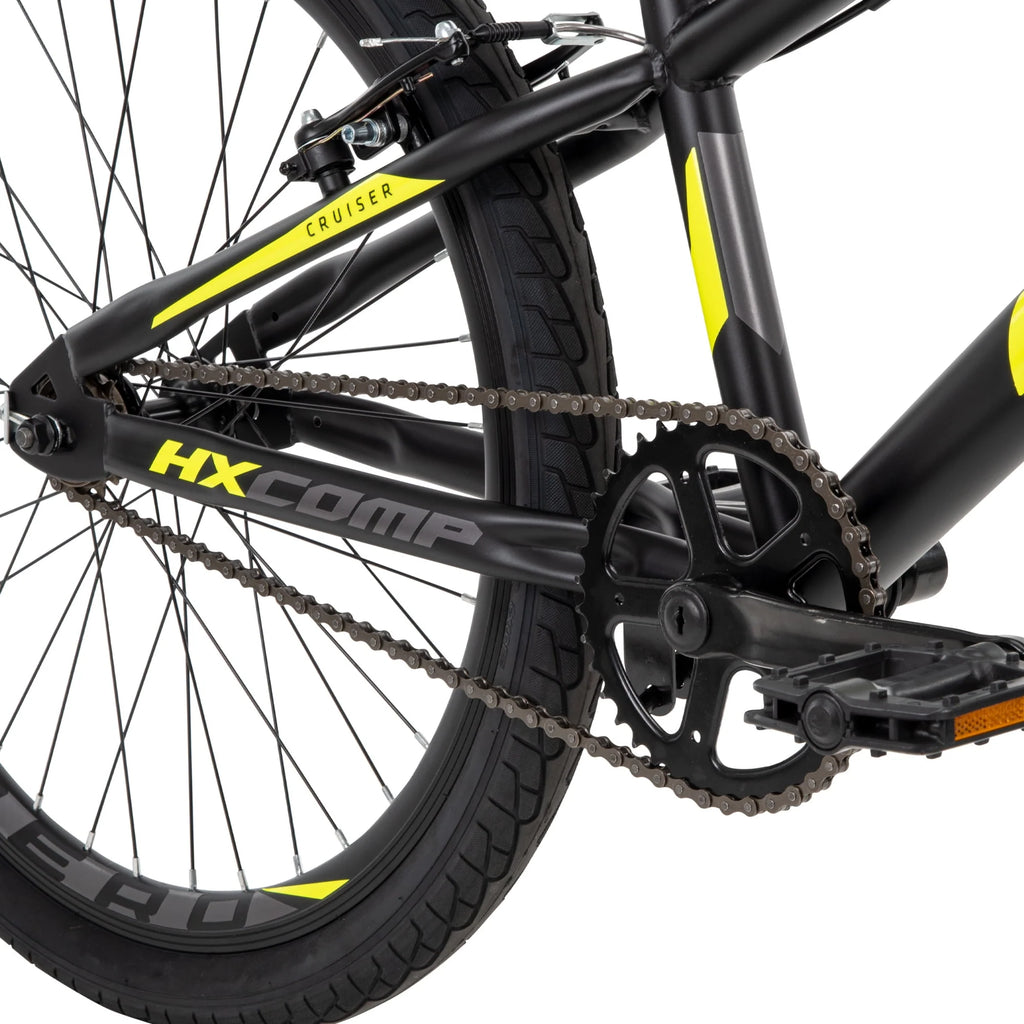 24-inch Black/Yellow BMX Bike P5721