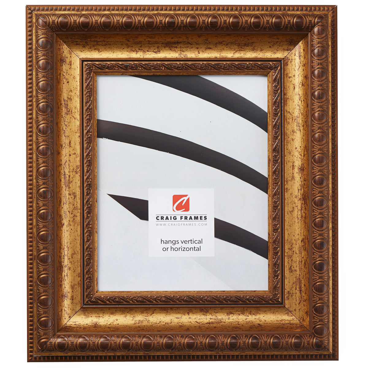 16x24 inch Aged Gold Picture Frame W21528