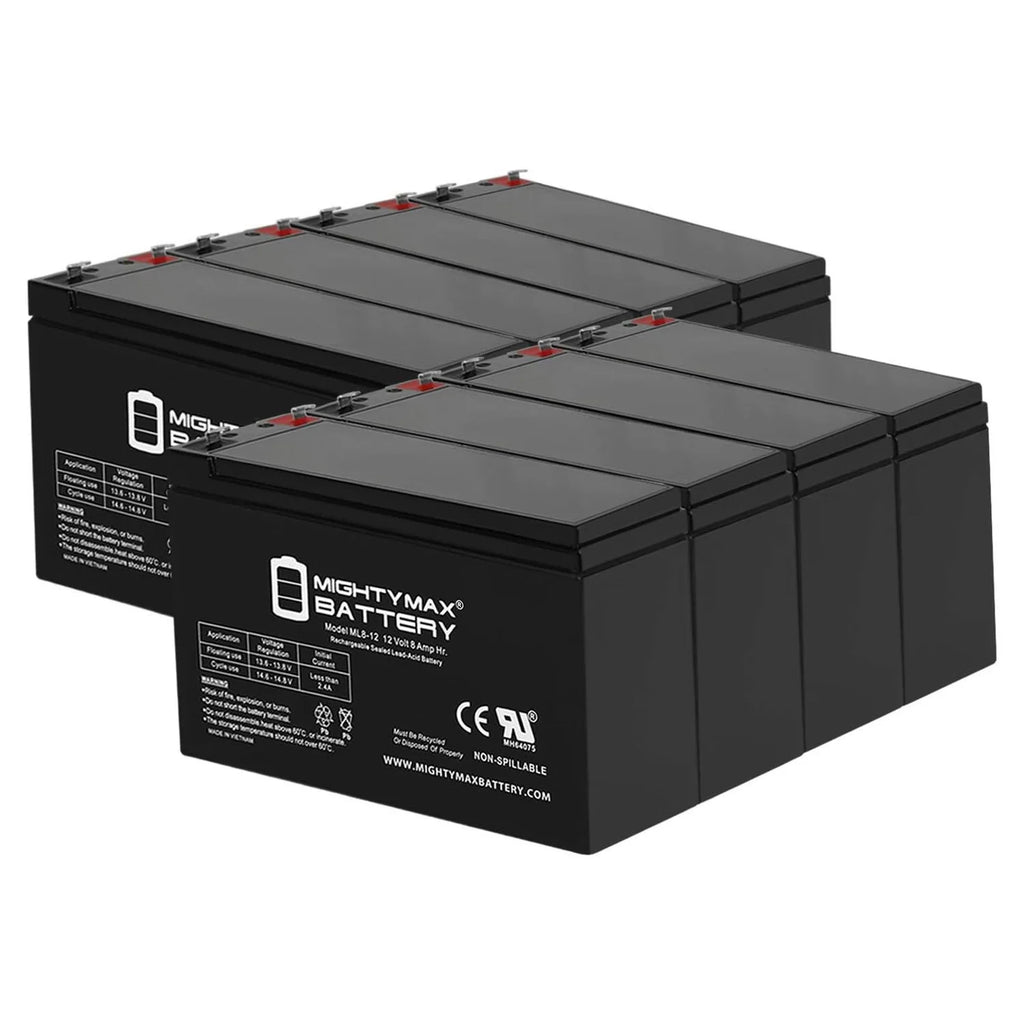 12V 8AH Replacement Battery Y804