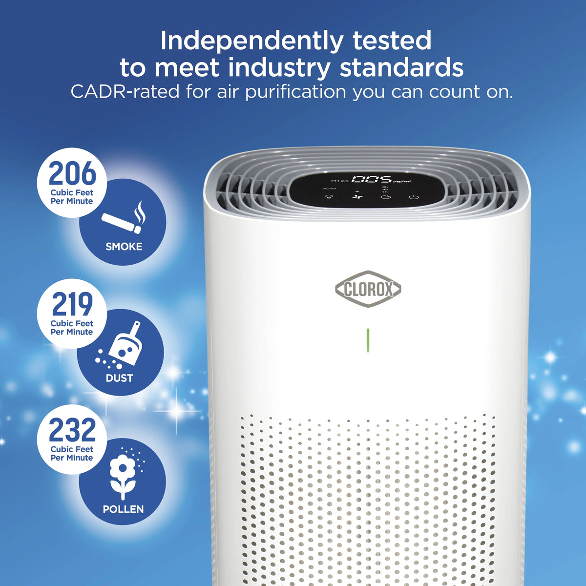 Large Room Air Purifier with True HEPA Filter Q2568