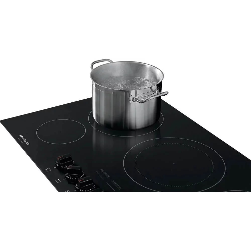 36 Electric Cooktop with 5 Elements Ceramic Glass in Black G5160