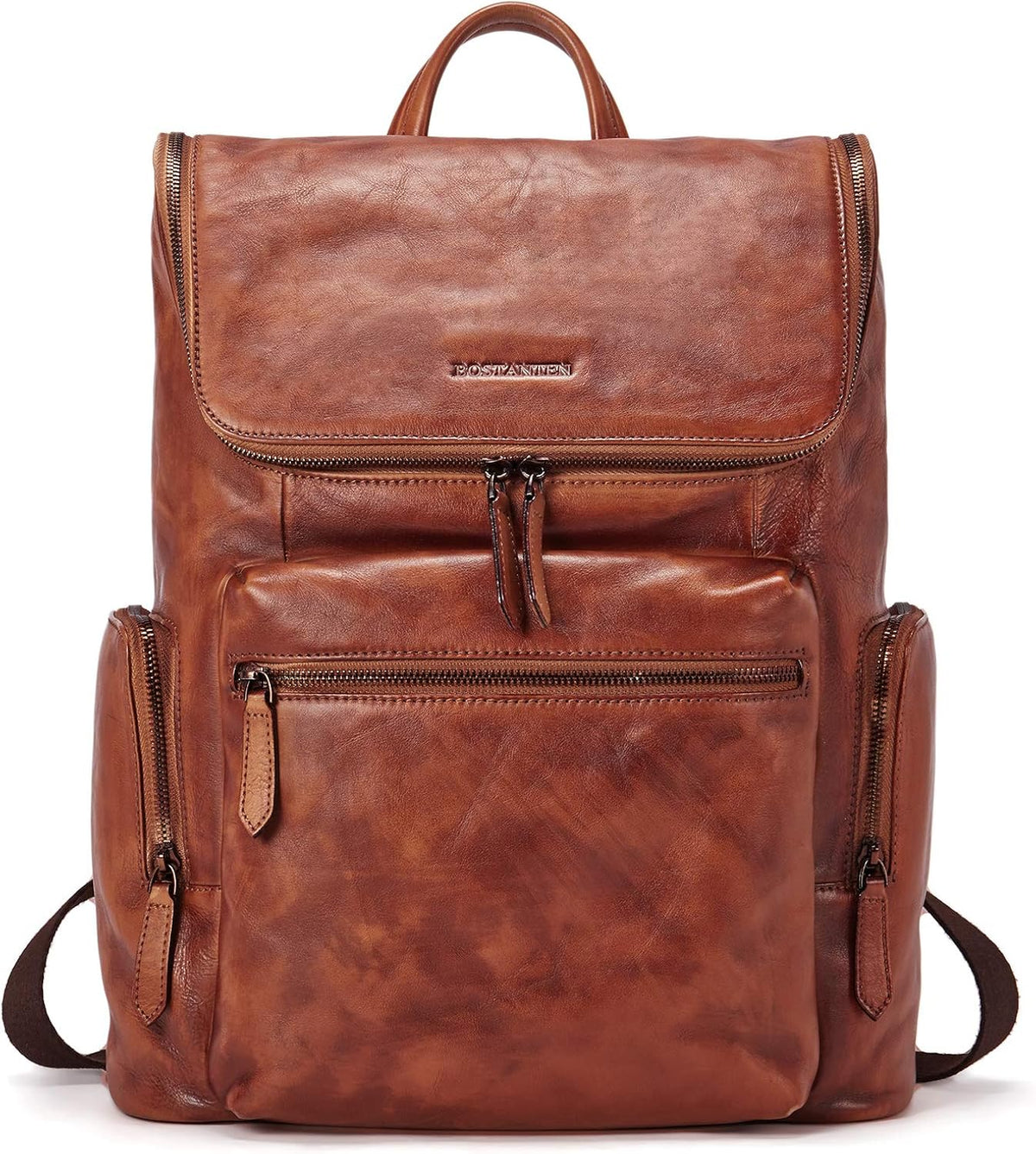 Leather 15.6 inch Laptop Backpack M28023