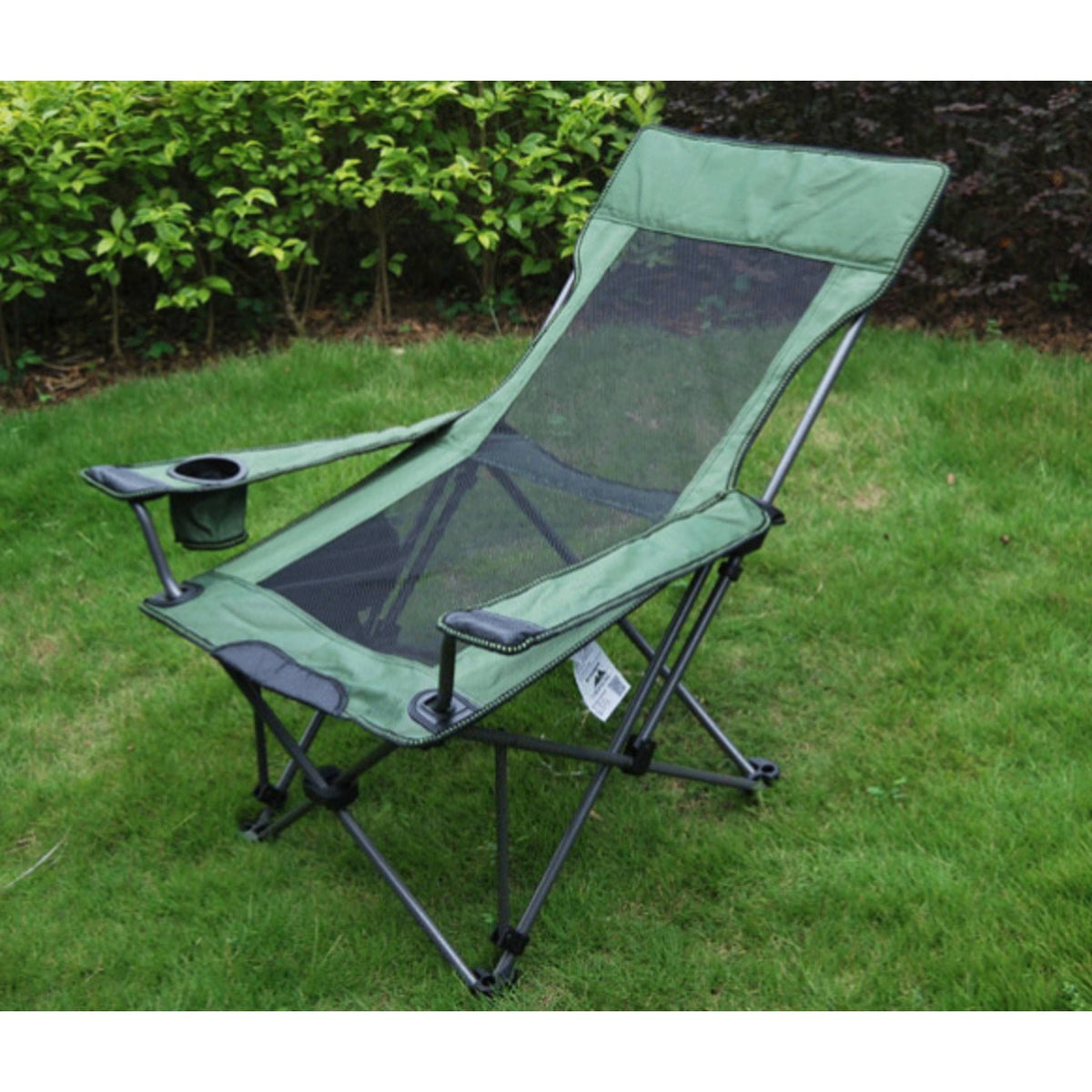 Green Set of 2 Camping Chair L78897