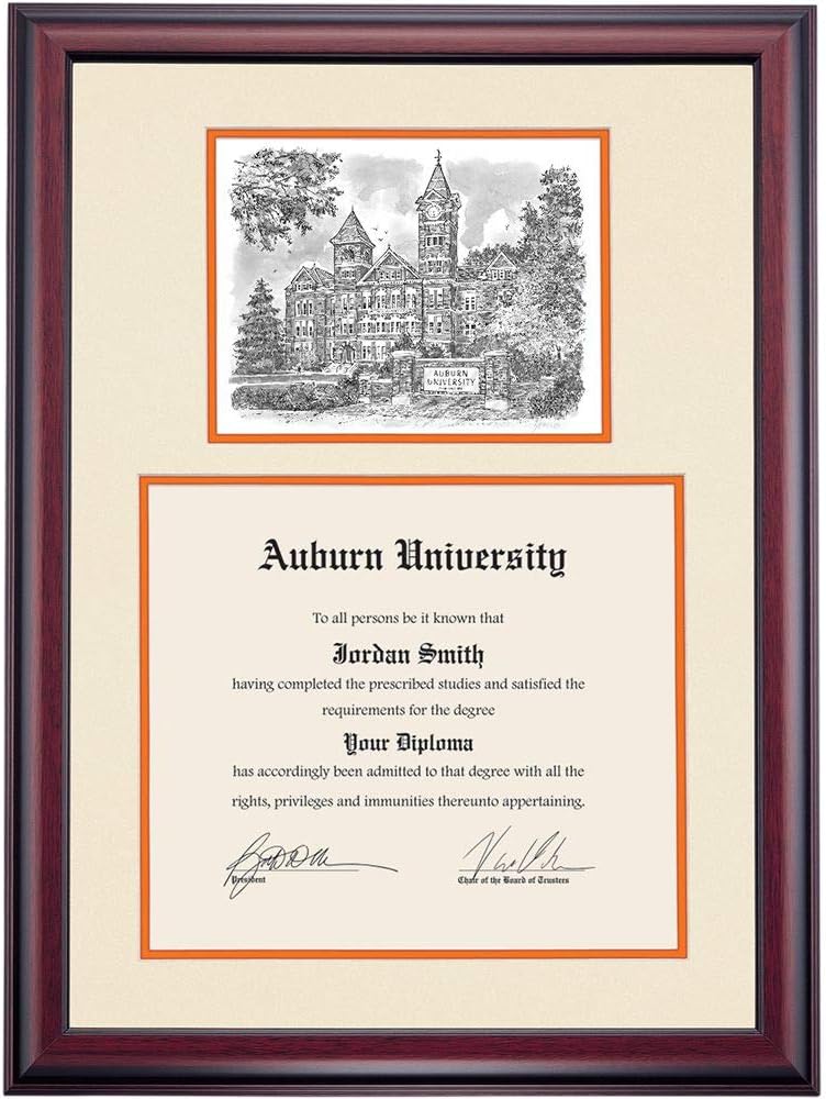 Traditional 13 x 17 Diploma Frame M8430