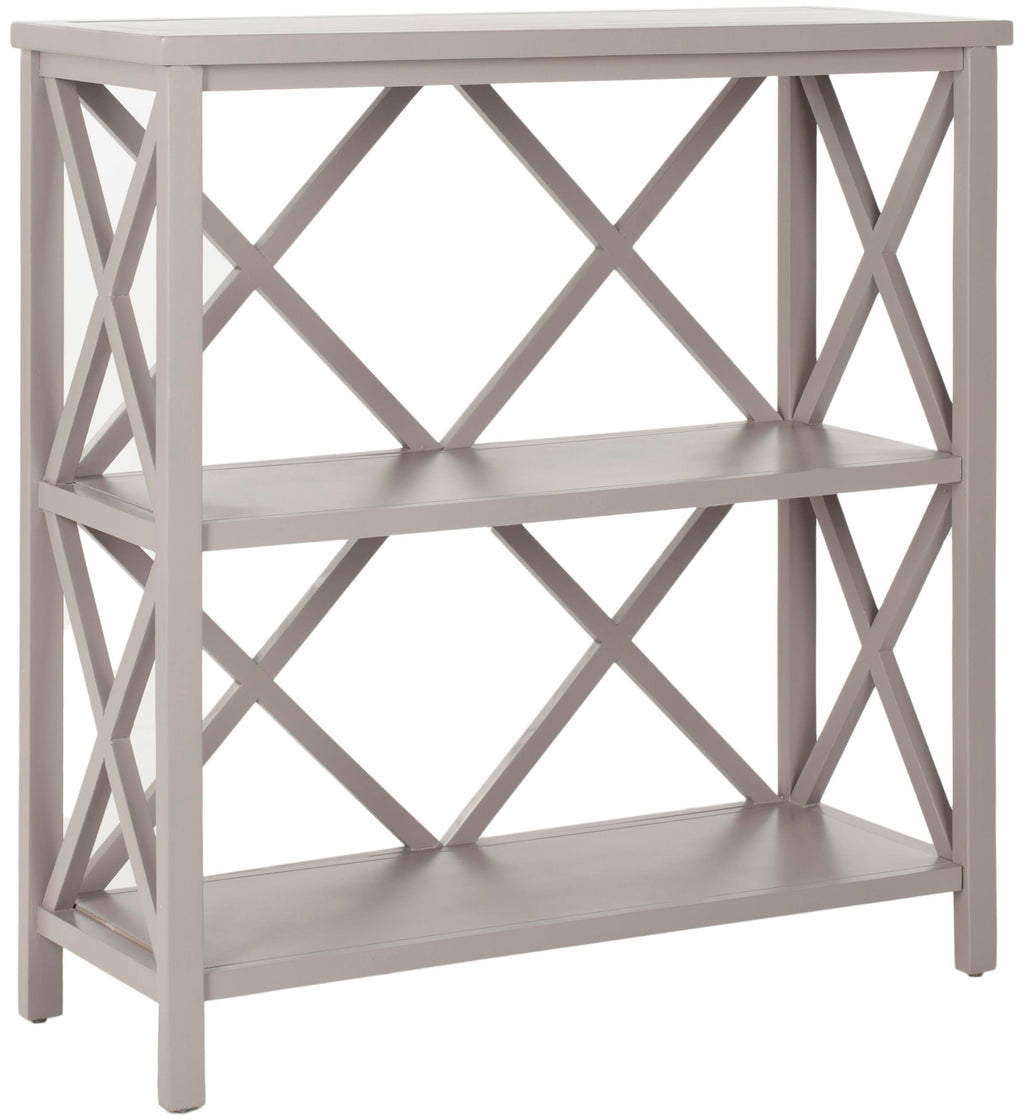 Grey Open Bookcase W5418