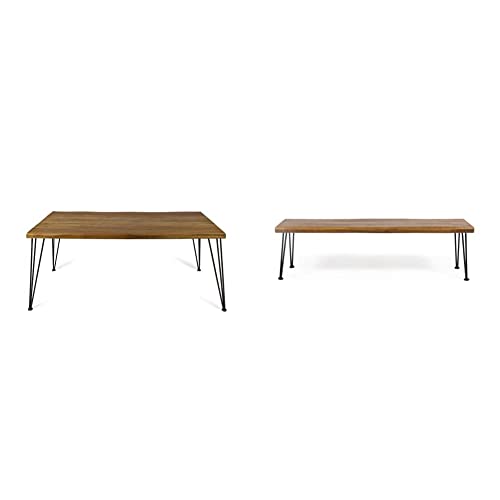 Acacia Wood Rectangular Patio Dining Table F628086