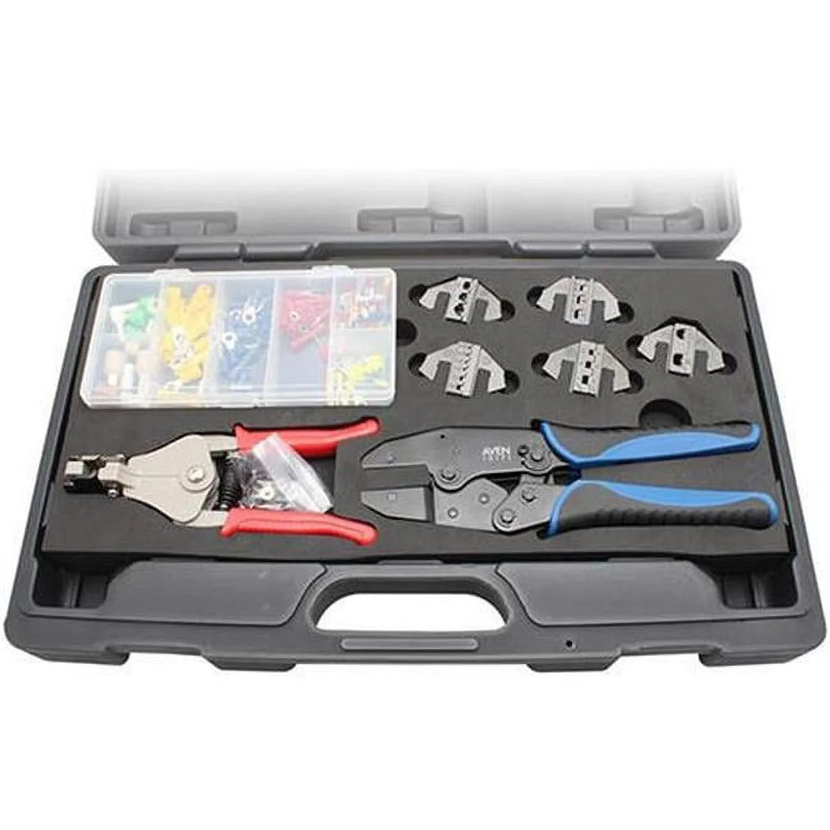 Crimping Tool Kit with 5 Dies 148 Piece X1298
