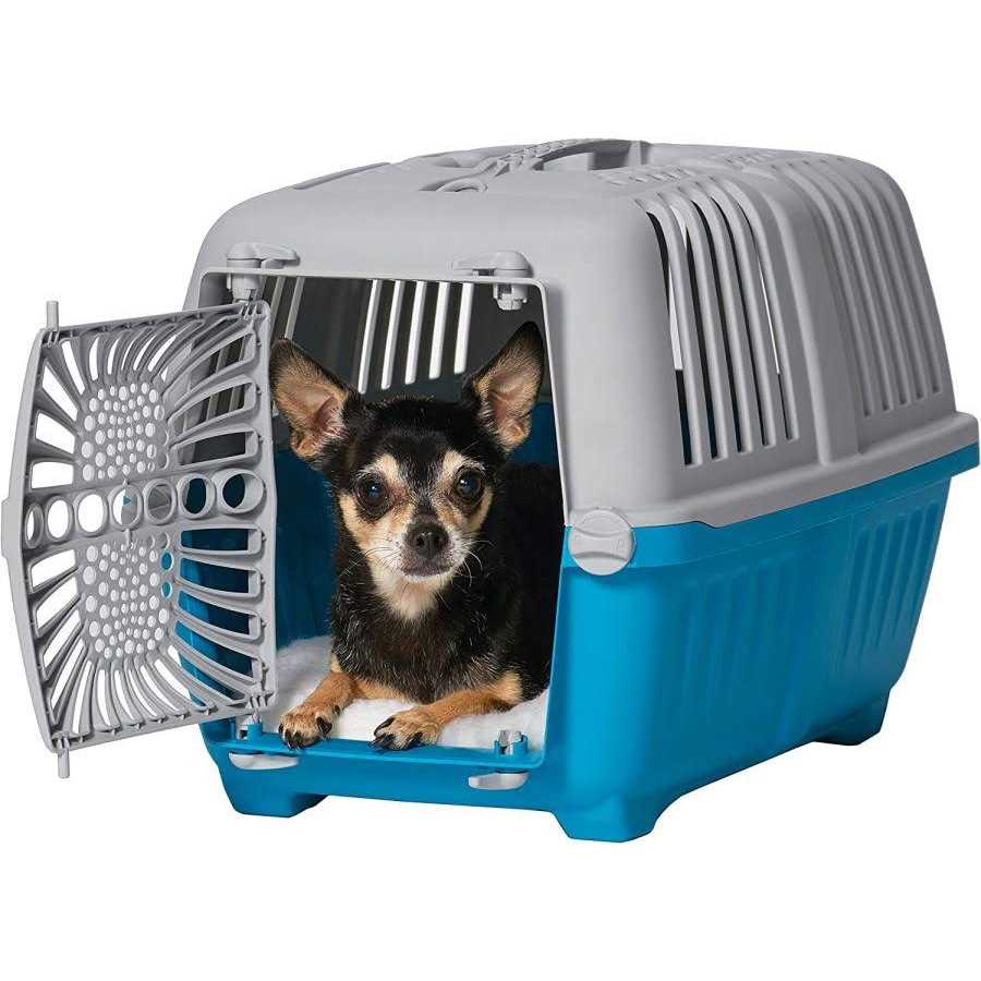 Plastic Door Travel Carrier Pet Kennel E4851
