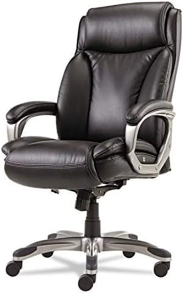 Black Leather Executive Highback Chair O7266