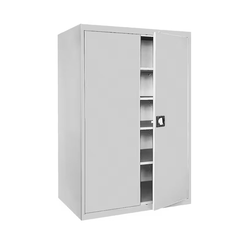 Steel Freestanding Garage Cabinet in Gray F588399