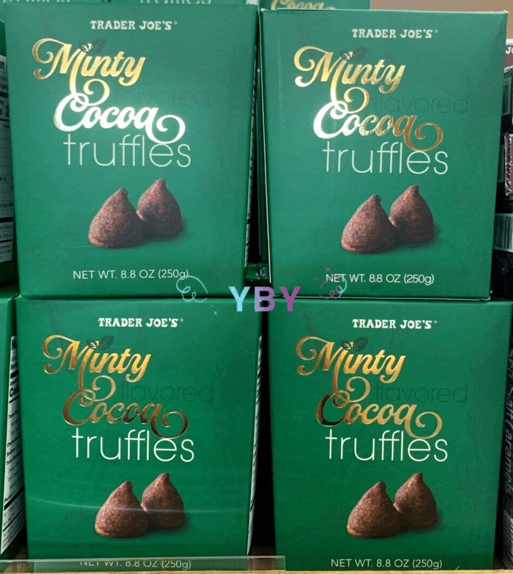 4 Pack Minty Flavored Cocoa Truffles 8.8 OZ Each Q12184
