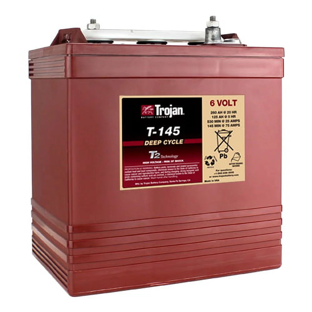 6 Volt 260 AH Deep Cycle Battery 6 Pack H6961