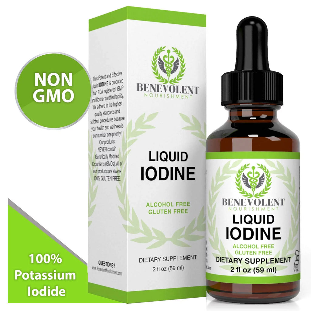 Liquid Iodine Potassium Drops 2oz J9551