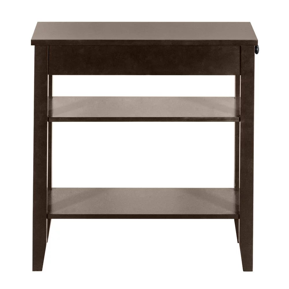 Narrow MDF 24 inch Chairside End Table R41441