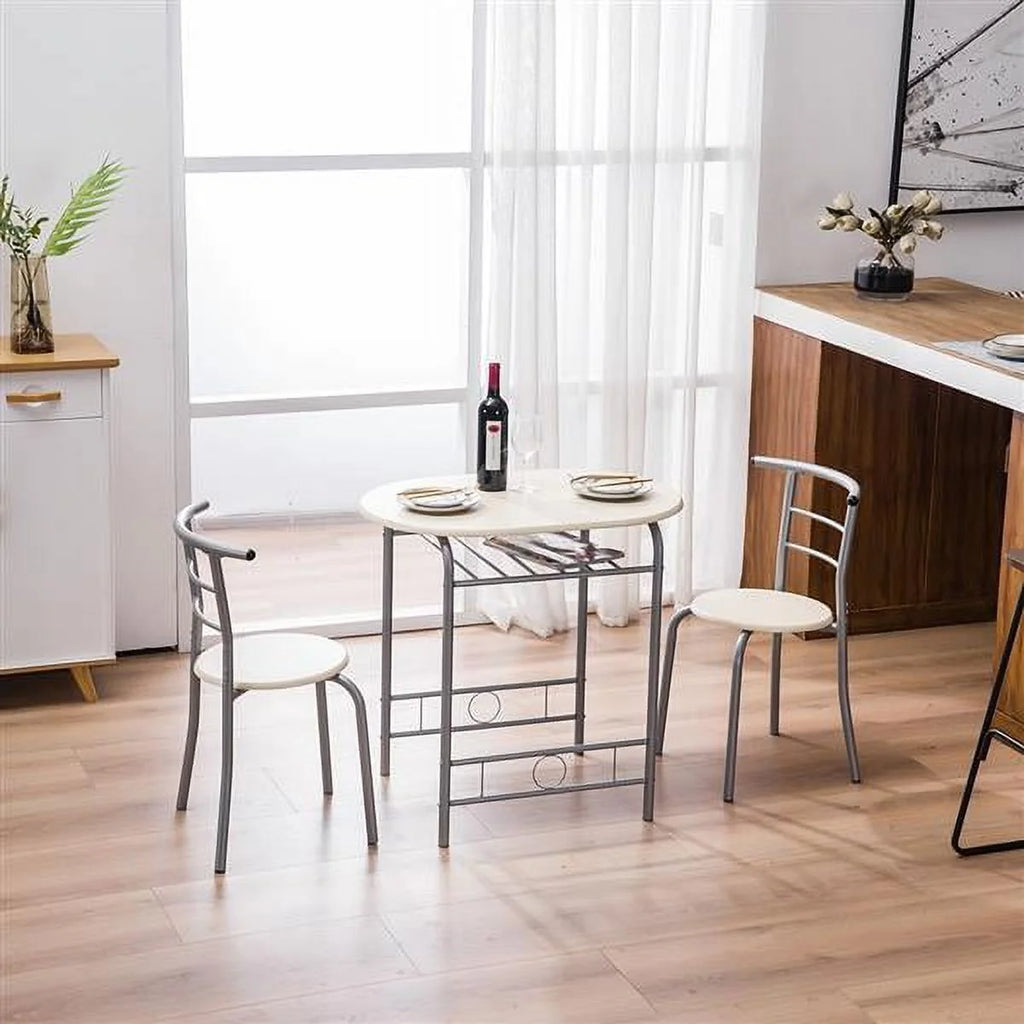 3 Piece Wooden Dining Table Set I1453