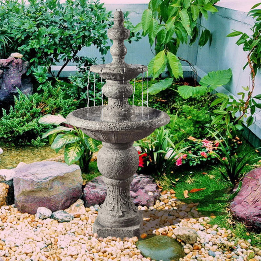 Indoor Water Fountain Gray C25122