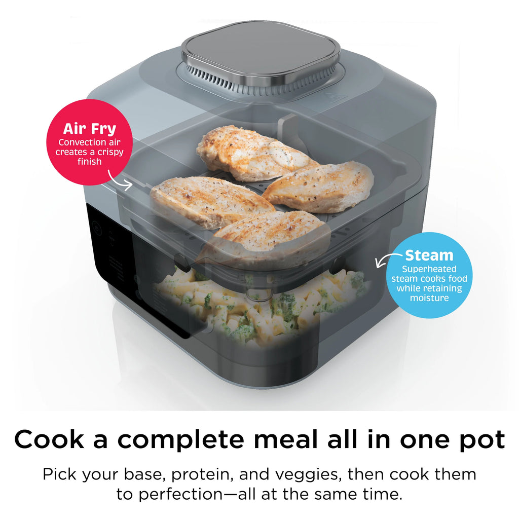 6-Qt. 10-in-1 Rapid Cooker & Air Fryer F306
