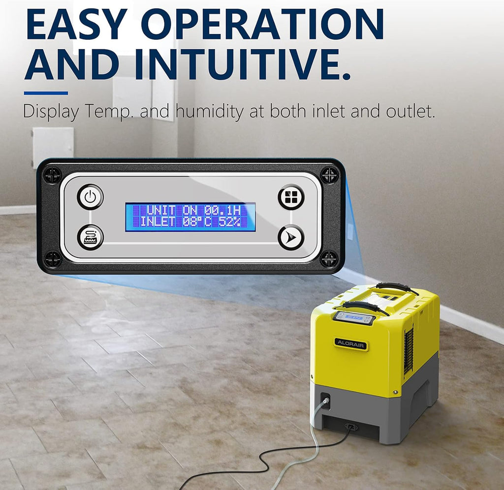 180 PPD Commercial Dehumidifier with Pump Drain Hose A48719