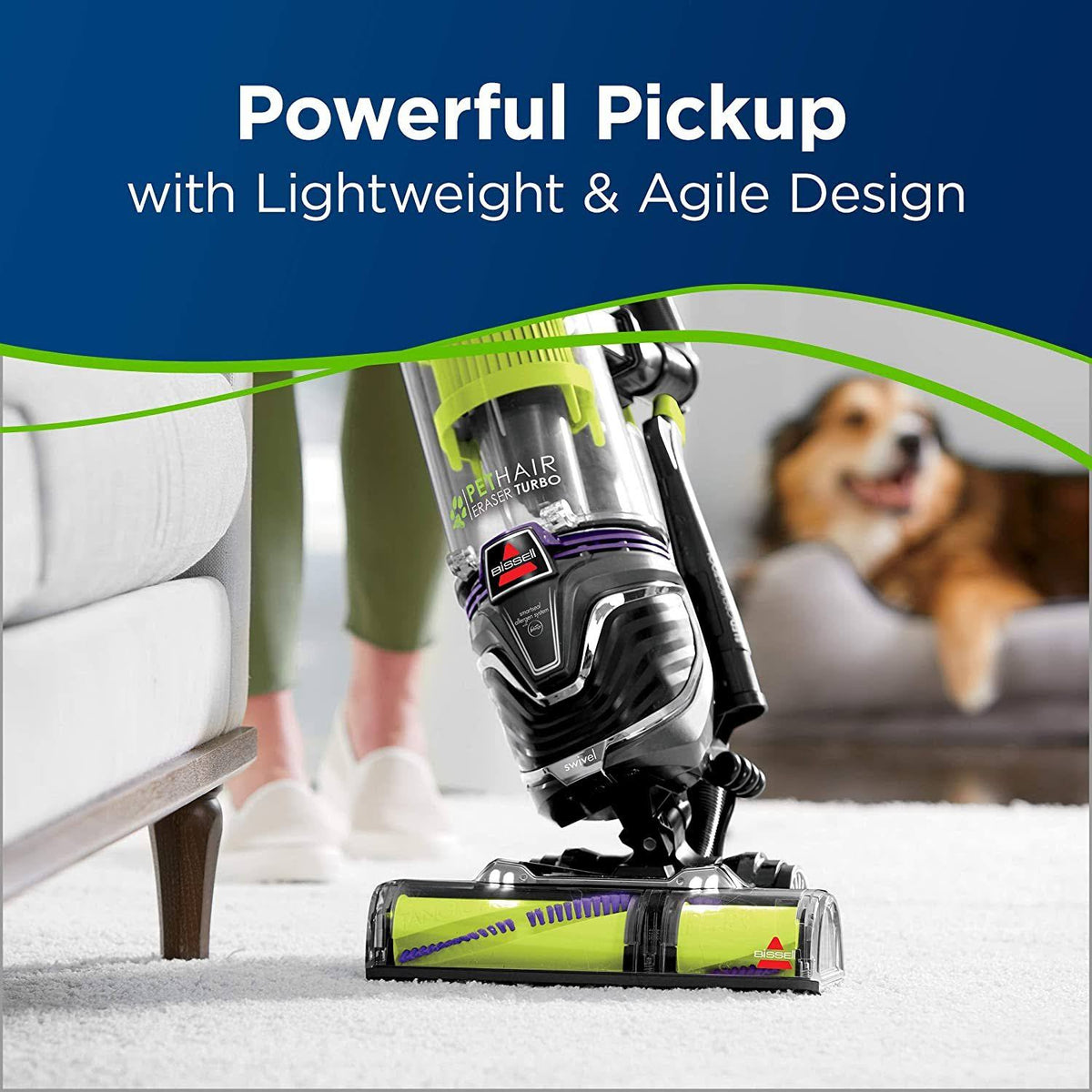 Upright Vacuum Cleaner Purple O730