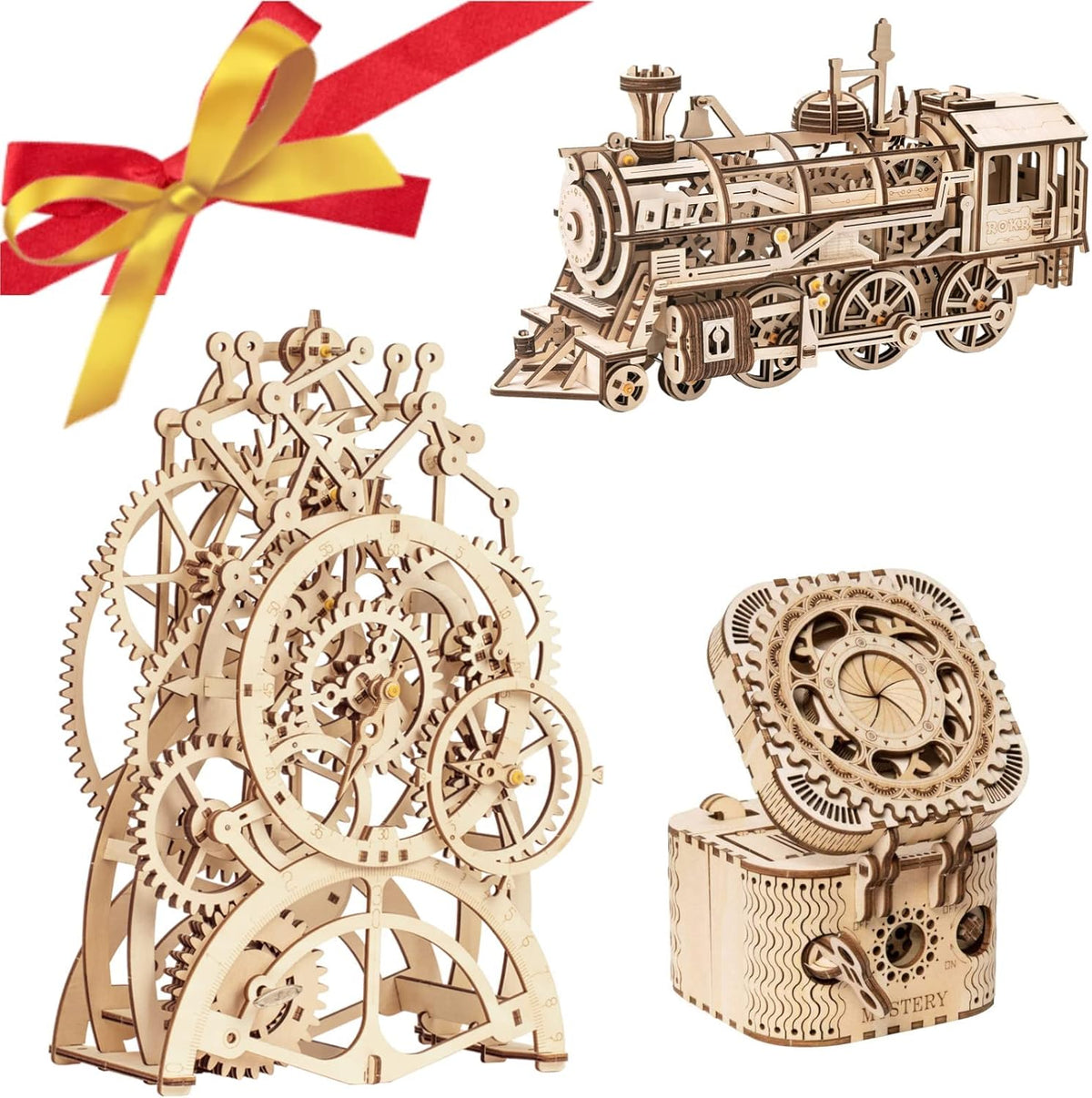3D Wooden Puzzles Bundle H4357