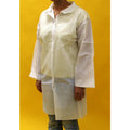 White Polypropylene Lab Coat W13315