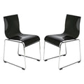 Acrylic Chair Set of 2 V552045