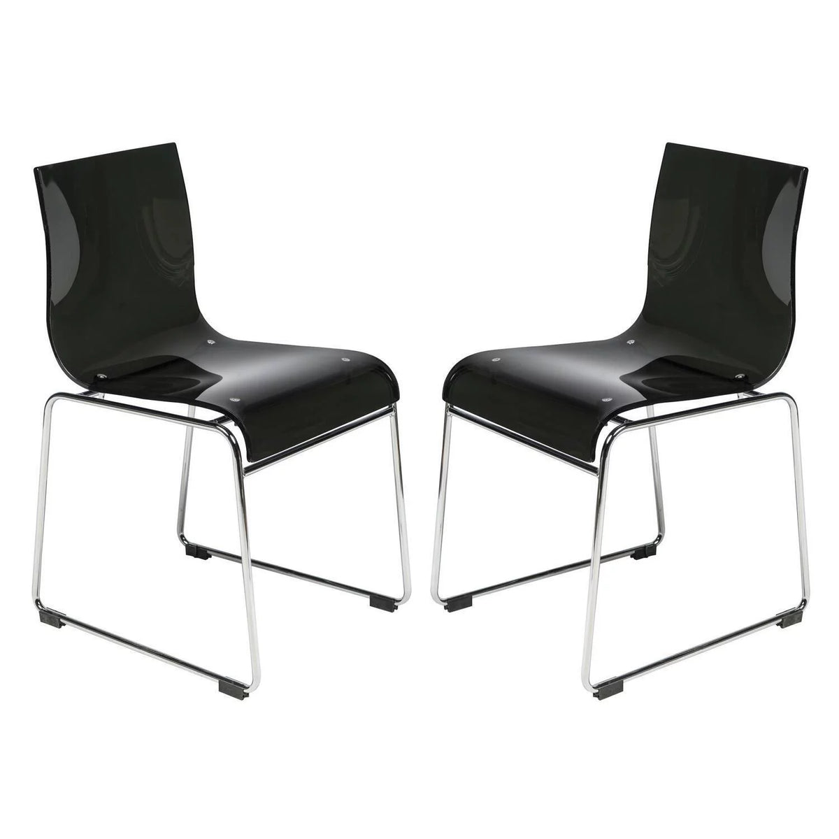 Acrylic Chair Set of 2 V552045