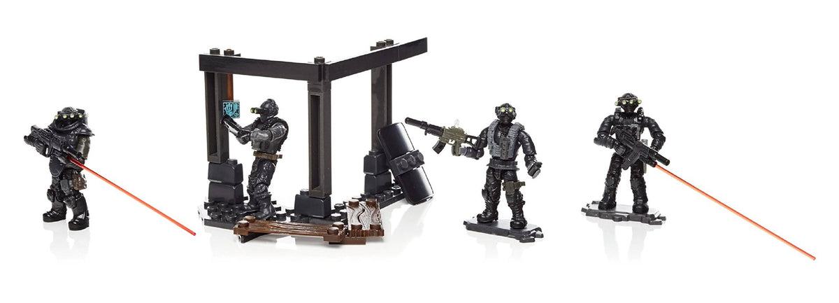 Mega Bloks Call of Duty Mega Construx Night Ops Blackout Squad W791