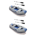 3-Person Inflatable Boat & Oars Set K49636