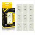 15A Tamper-Resistant GFCI Outlets 10-Pack F32065