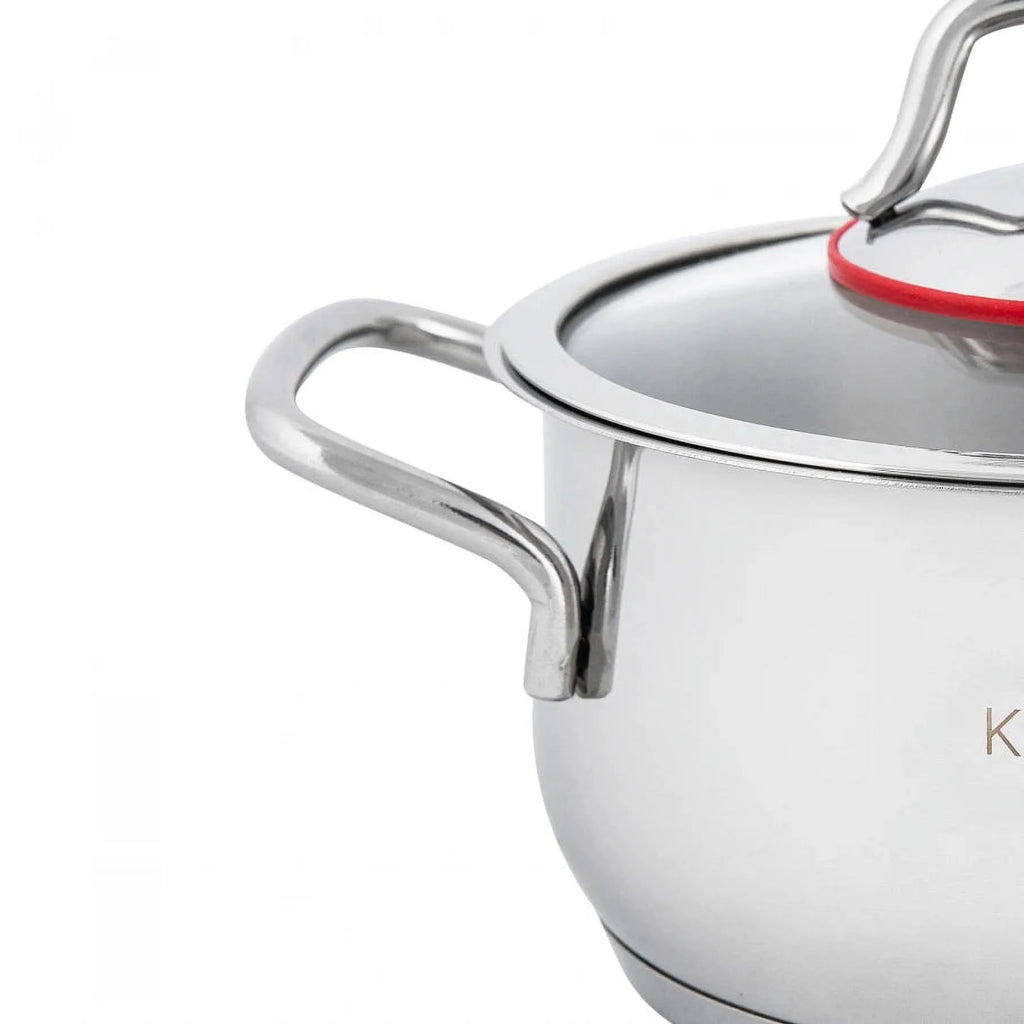 Stainless Steel 8 Pieces Cookware Set K31998
