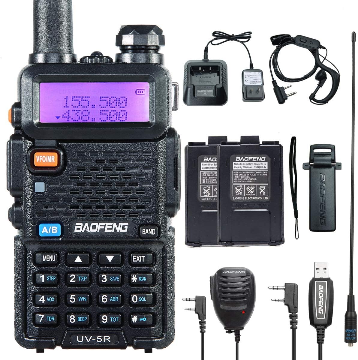 Handheld 2-Way Radio Full Kit X464