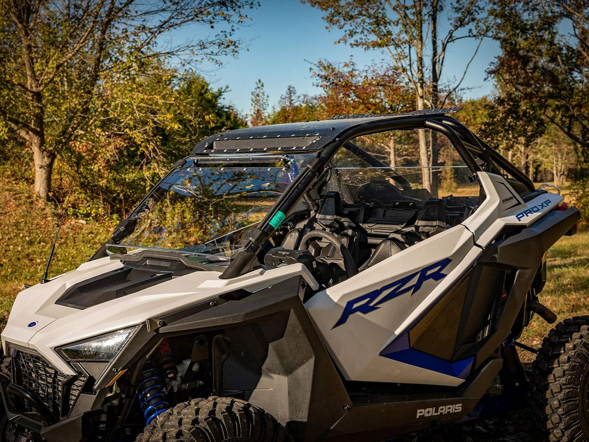 Heavy-Duty Scratch Resistant Vented Full Windshield E3167