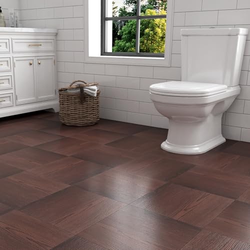 Wood Look Peel and Stick Floor Tile 12x12 X426