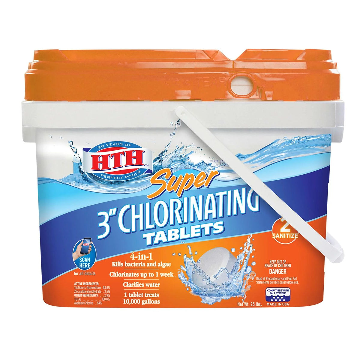 3 Inch Chlorine Tablets 25 lbs X47585