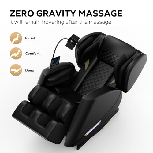 3D Zero Gravity Shiatsu Massage Chair Recliner with Heating A174
