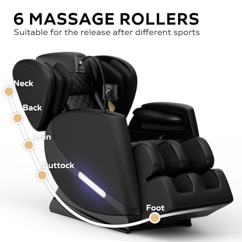 3D Zero Gravity Shiatsu Massage Chair Recliner with Heating A174