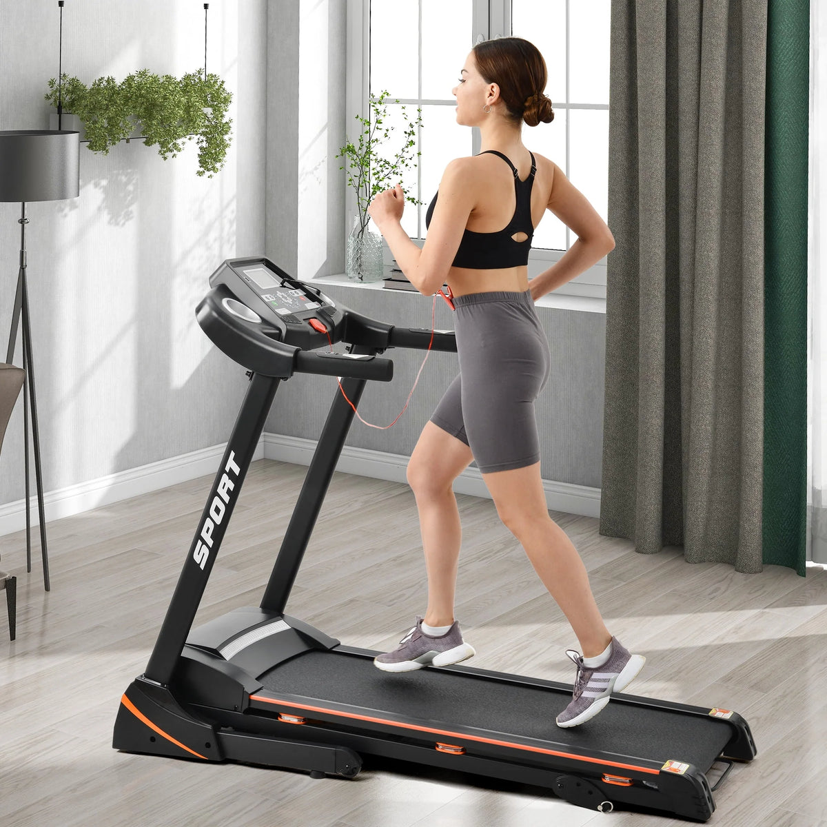 Folding 3.5HP Treadmill with Incline P230695