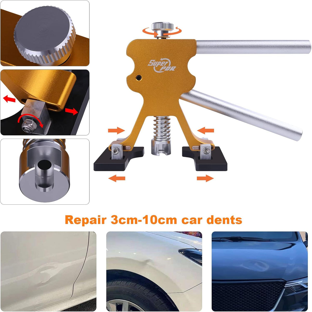 68 Pcs Paintless Dent Removal Tools Kit N1801