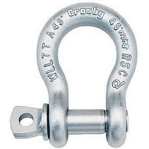 1-1/4 in Hot Dip Galvanized Screw Pin Anchor Shackle P253
