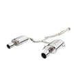 Stainless Steel 3 inch Cat-Back Exhaust System with Dual Side Oval Mufflers J475