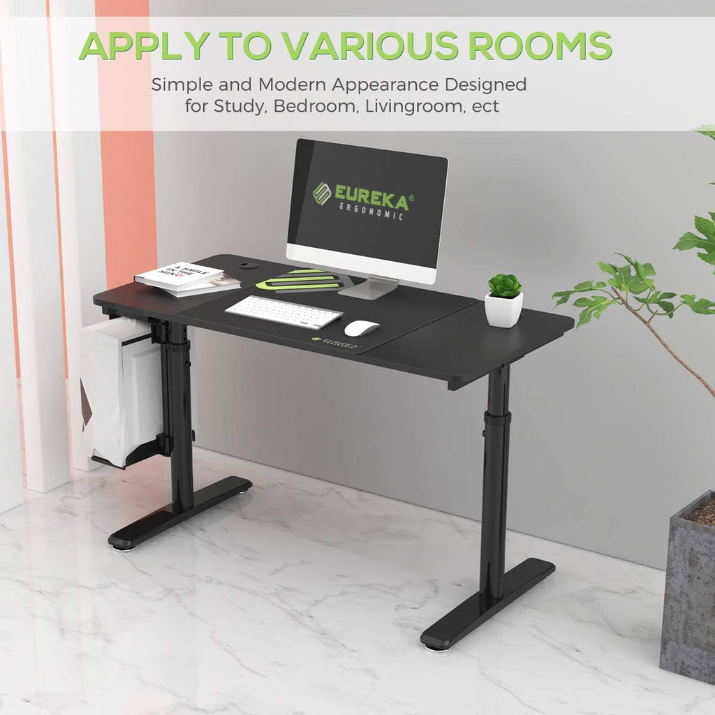 47 Inch Black Adjustable Computer Desk X98103