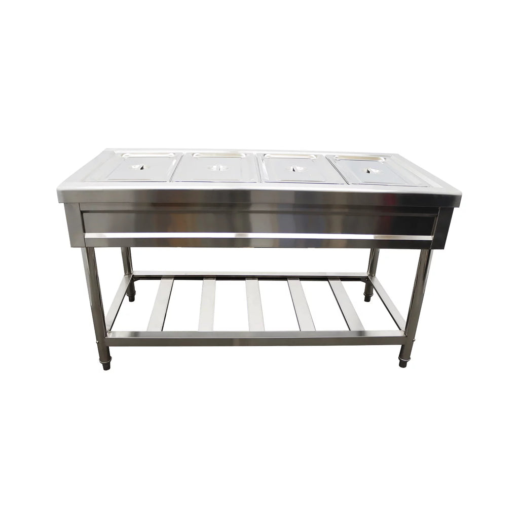 4 Well Stainless Steel Electric Food Warmer O814863