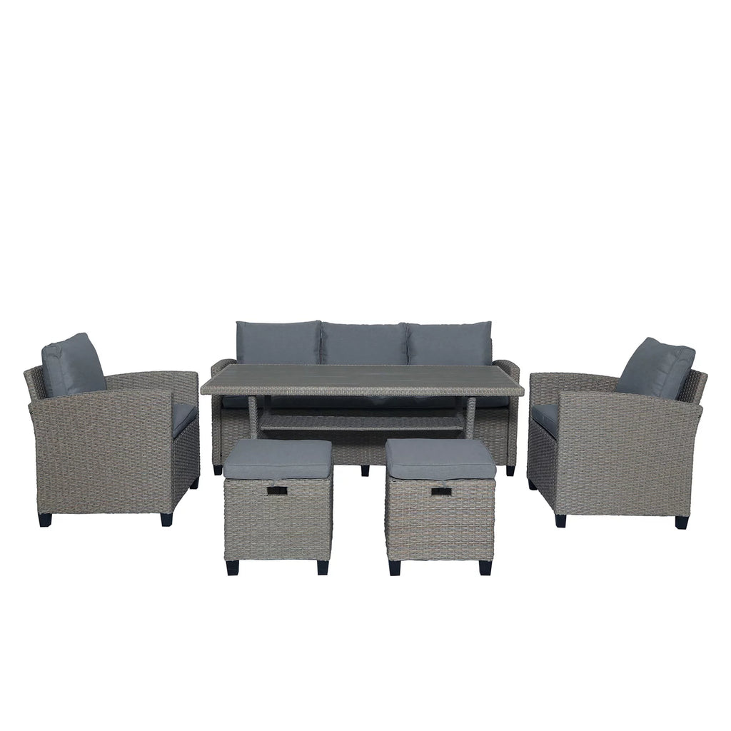 6pcs Outdoor Patio Furniture Set R287618