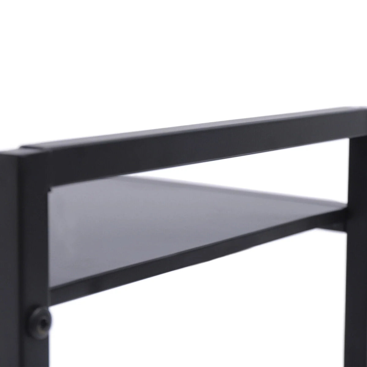 2-Tier Computer Tower Stand with Lockable Wheels K1060