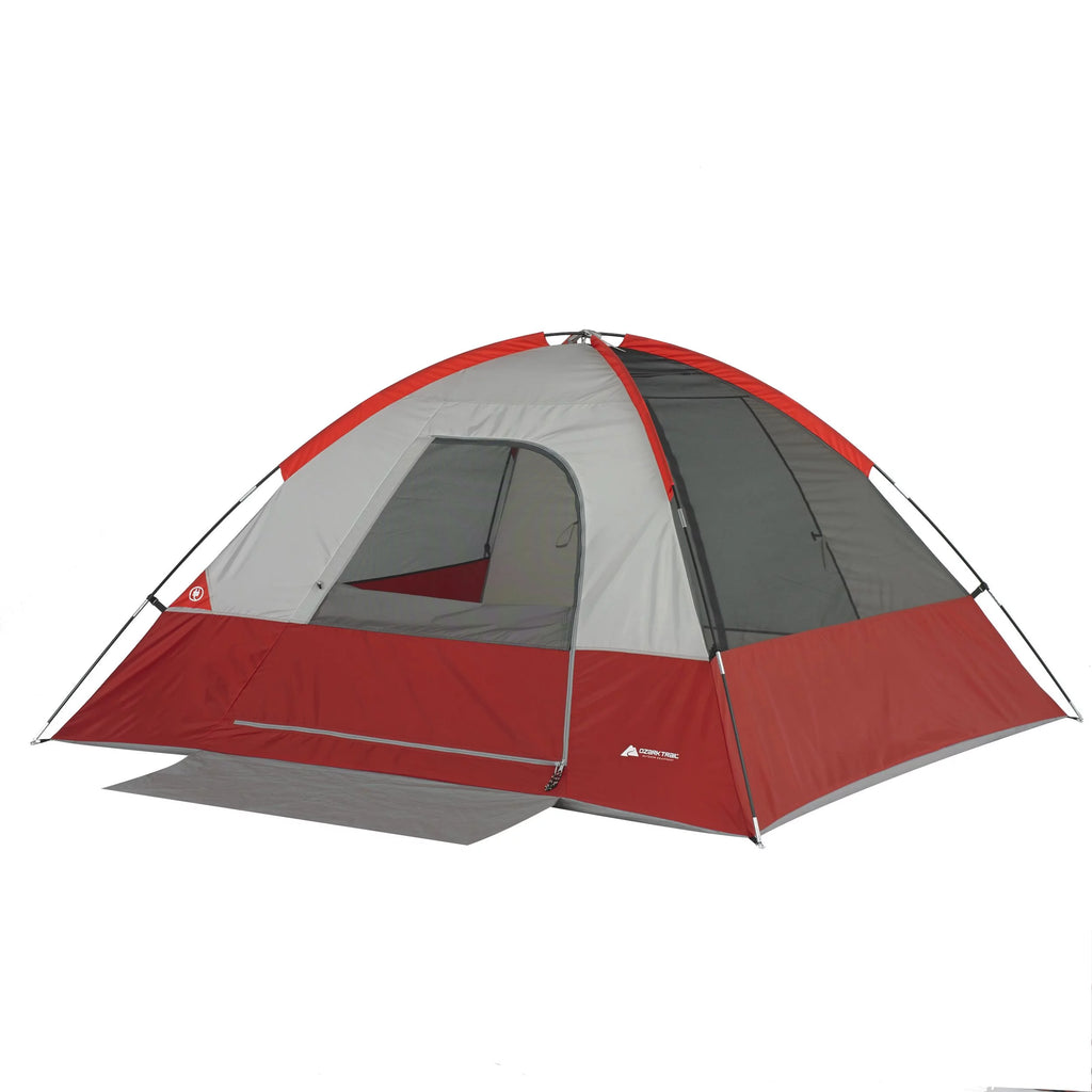 4-Person Dome Tent with Vestibule and Full Coverage Fly D1038
